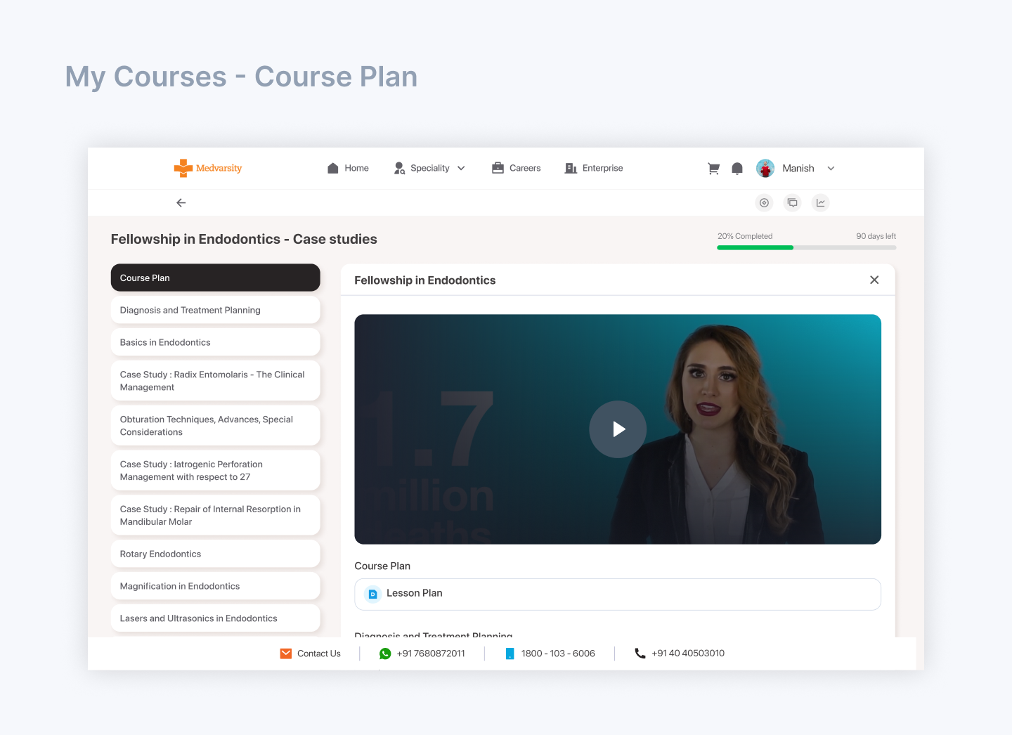 3 My Courses - Course Plan